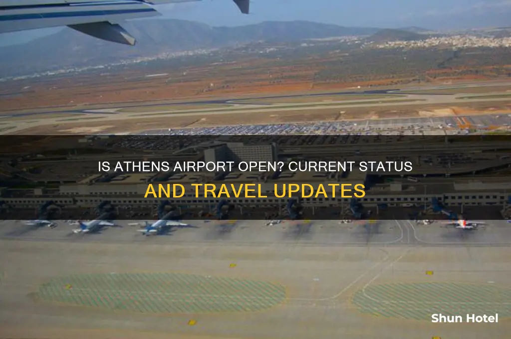 is athens airport open