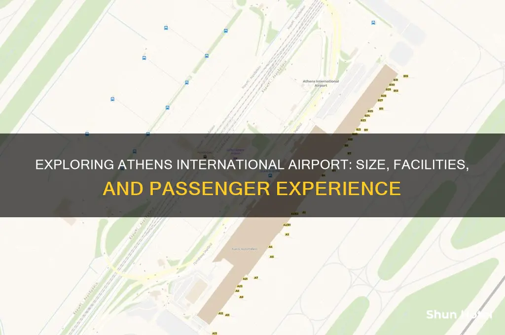 is athens international airport big