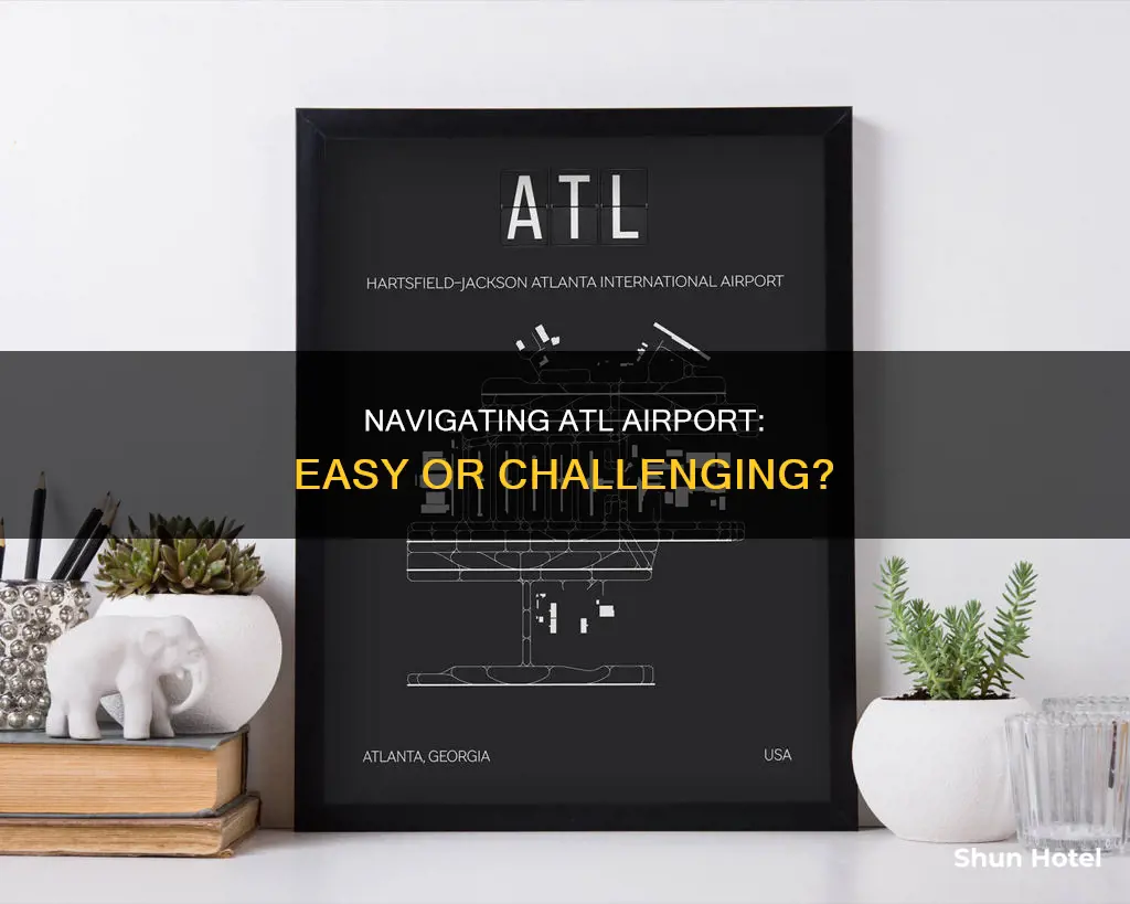is atl airport easy to manuver