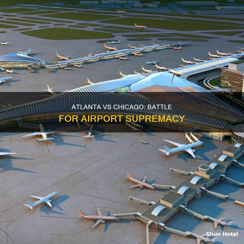 is atlanta airport bigger than chicago