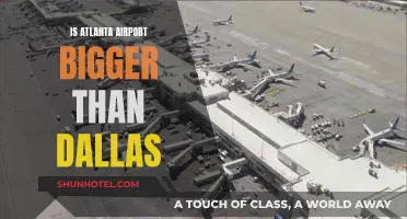 Dallas vs. Atlanta: Battle of Airport Sizes