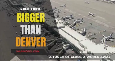 Airport Size Faceoff: Atlanta vs. Denver, Who Wins?