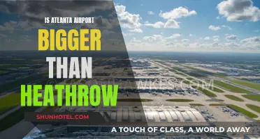 Airport Size Face-Off: Atlanta vs Heathrow, Who Wins?