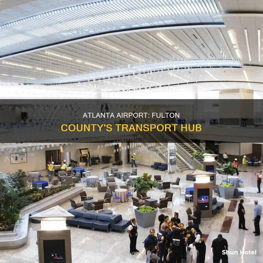 is atlanta airport in fulton county