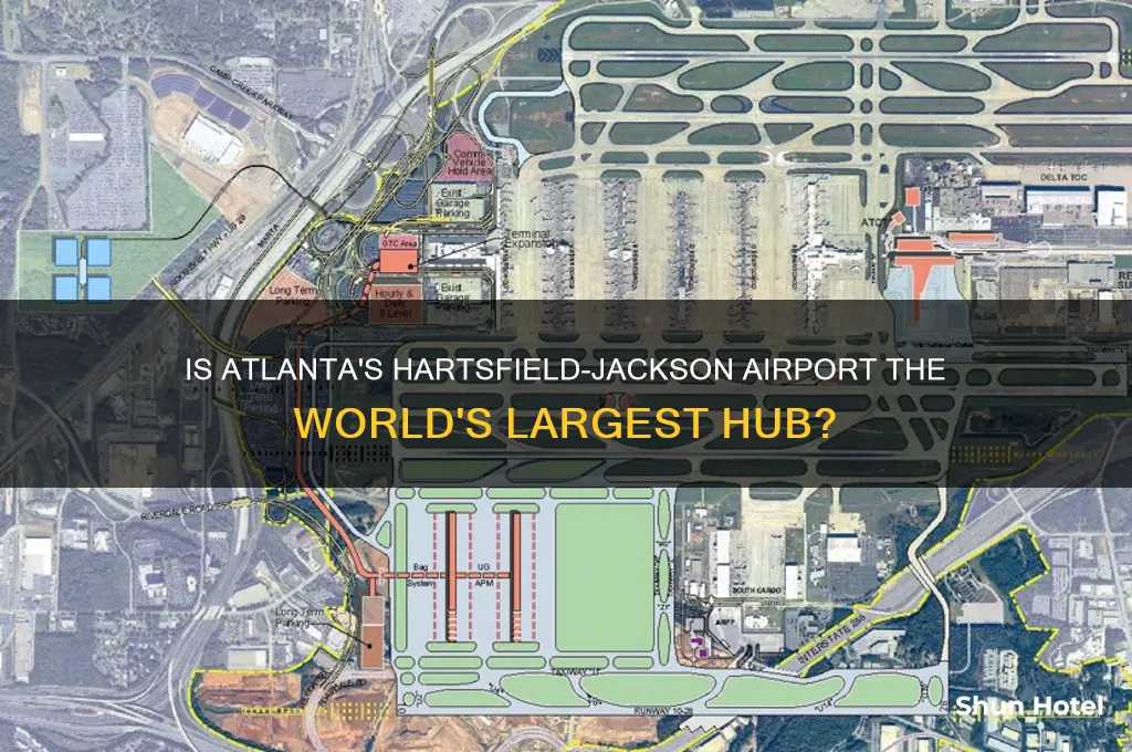 is atlanta georgia international airport the largest in the world