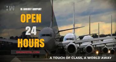 Is August Airport Open 24/7? Check Operating Hours Here