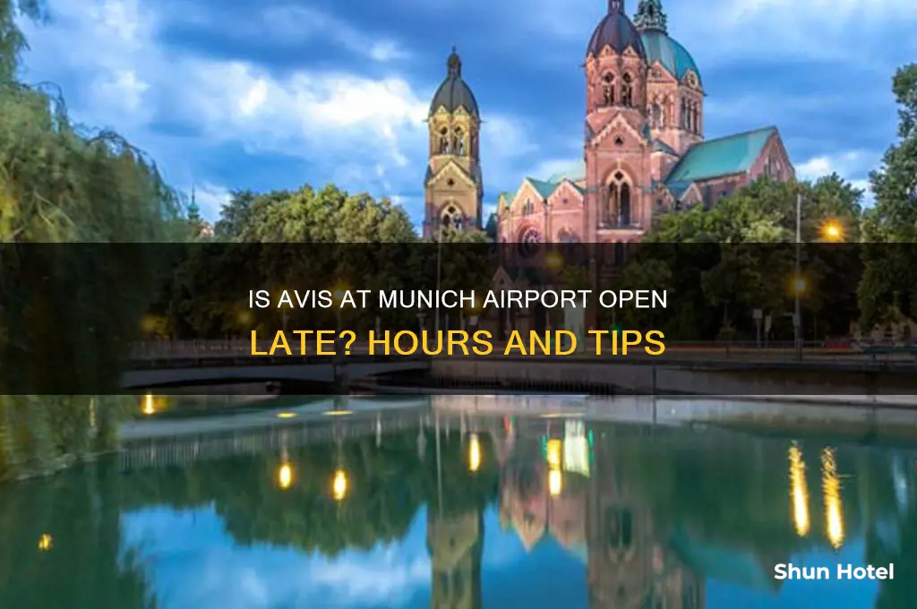is avis at munich airport open late