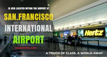 Is Avis Located Within San Francisco International Airport?