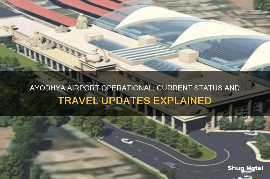 is ayodhya airport open