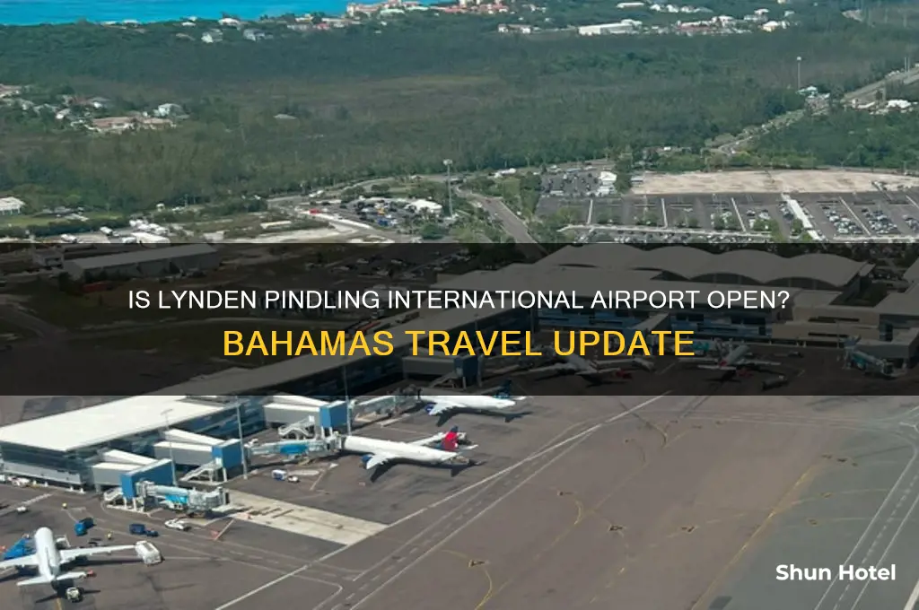 is bahama airport open