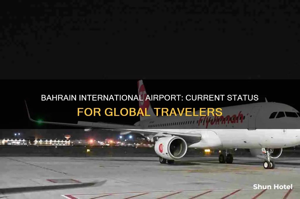 is bahrain airport open for international flights
