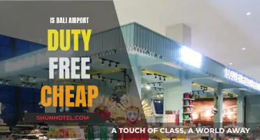 Bali Airport Duty-Free Shopping: Affordable or Overpriced?
