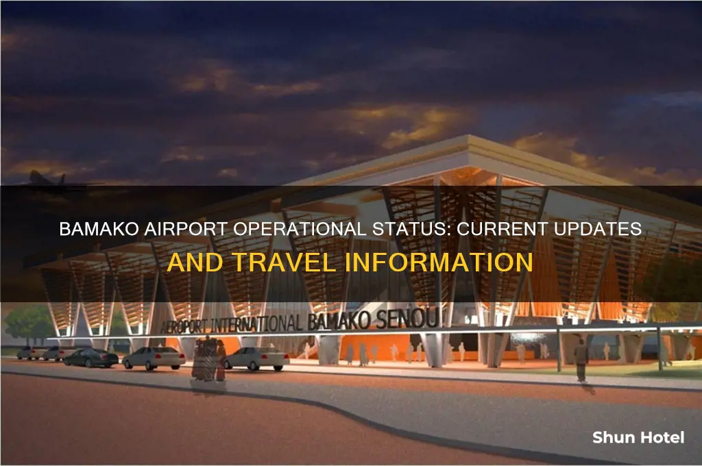 is bamako airport open