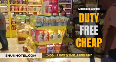 Bangkok Airport Duty-Free: Cheap or Expensive?