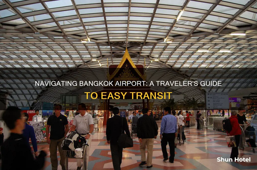is bangkok airport easy to get around