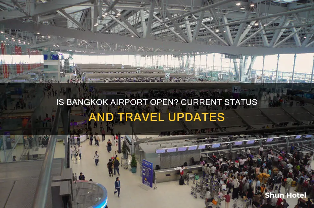 is bangkok airport open