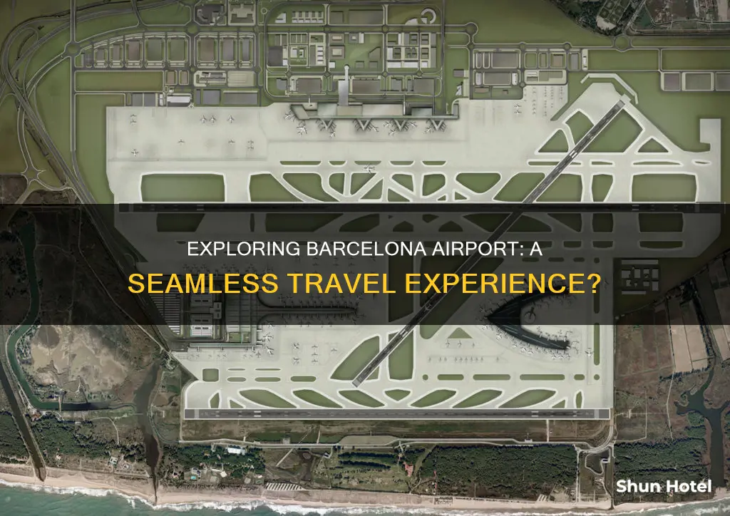 is barcelona airport easy to navigate