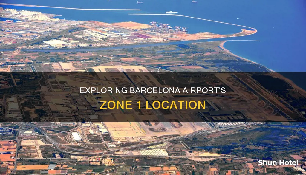 is barcelona airport in zone 1