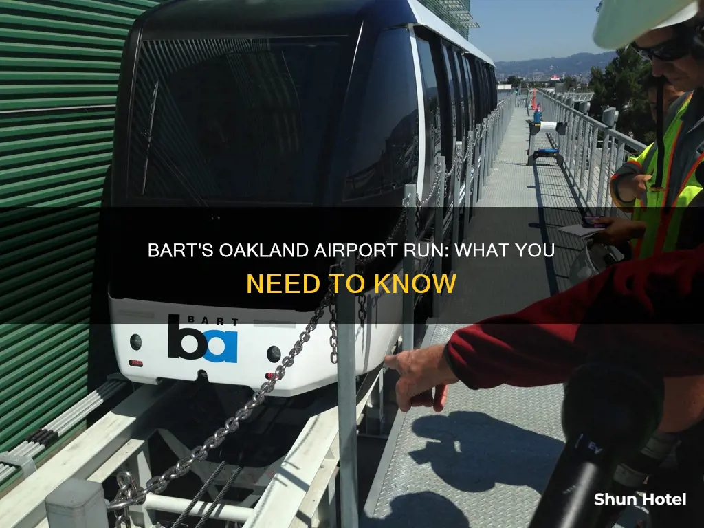 is bart running to oakland airport