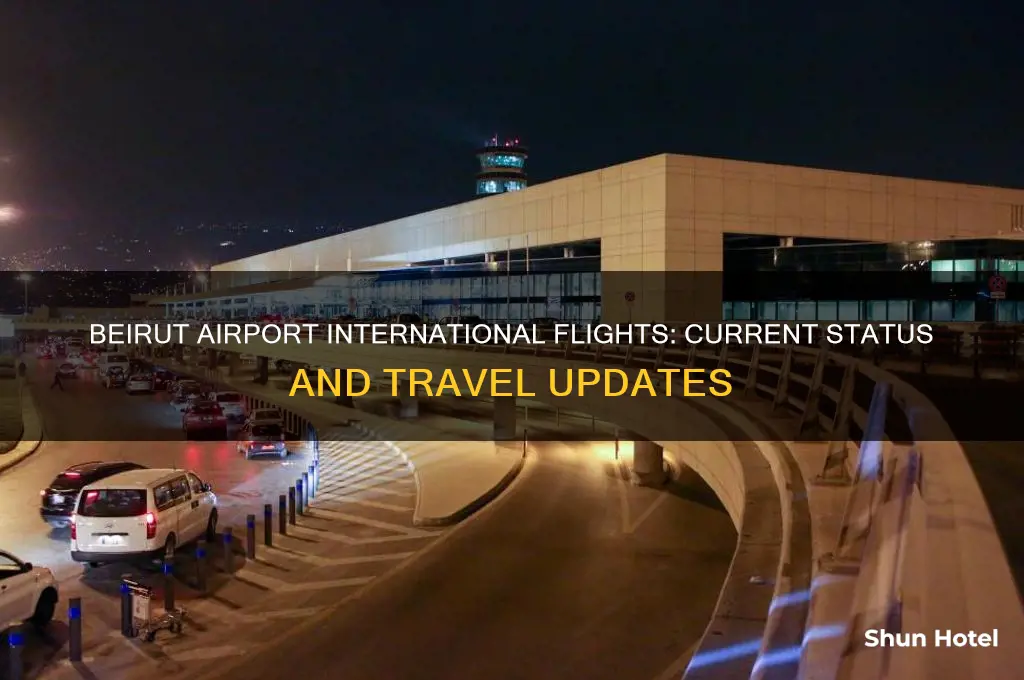 is beirut airport open for international flights