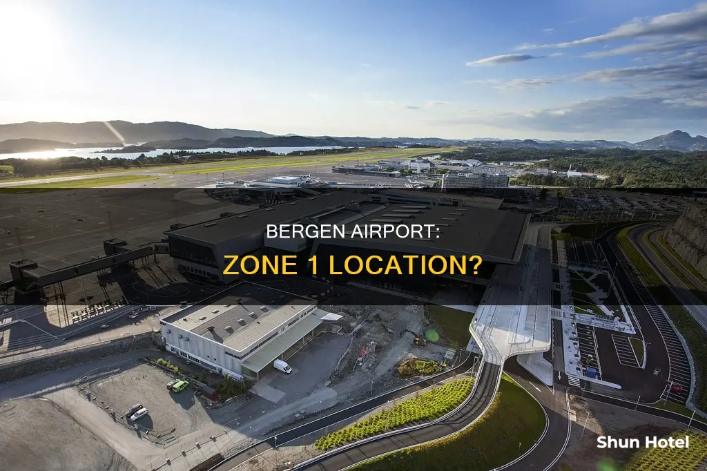 is bergen airport in zone 1