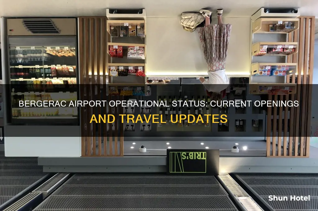 is bergerac airport open