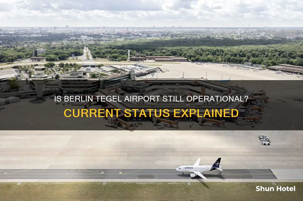 is berlin tegel airport still open