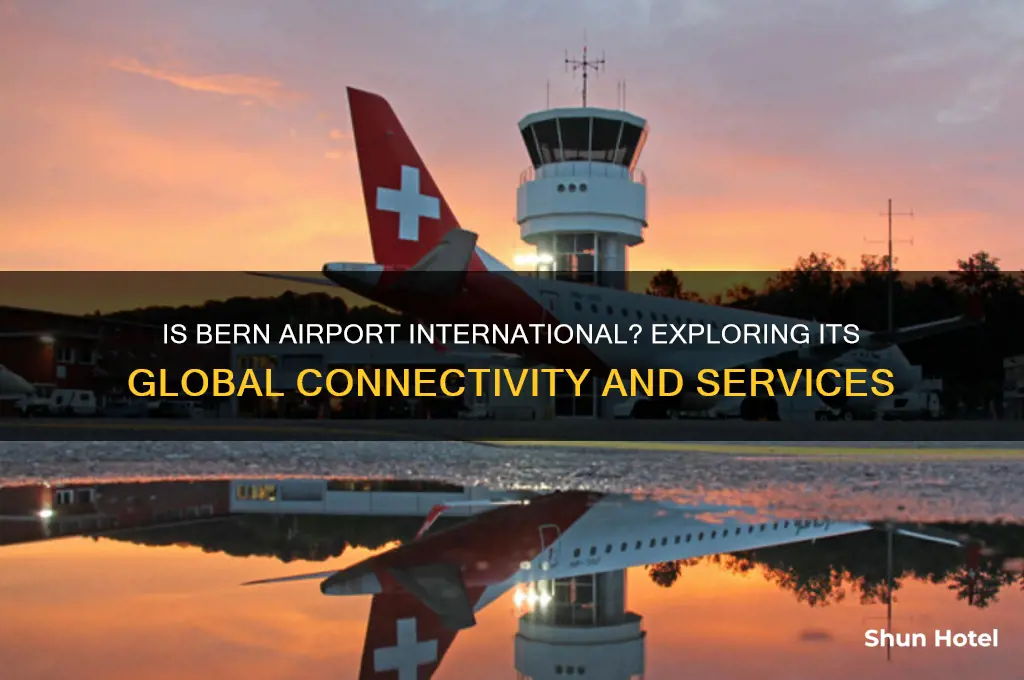 is bern airport international