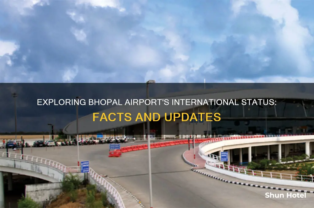 is bhopal airport international