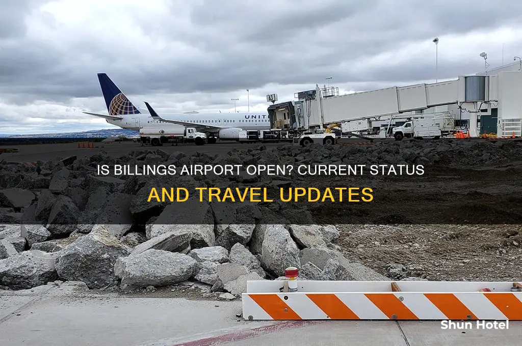 is billings airport open