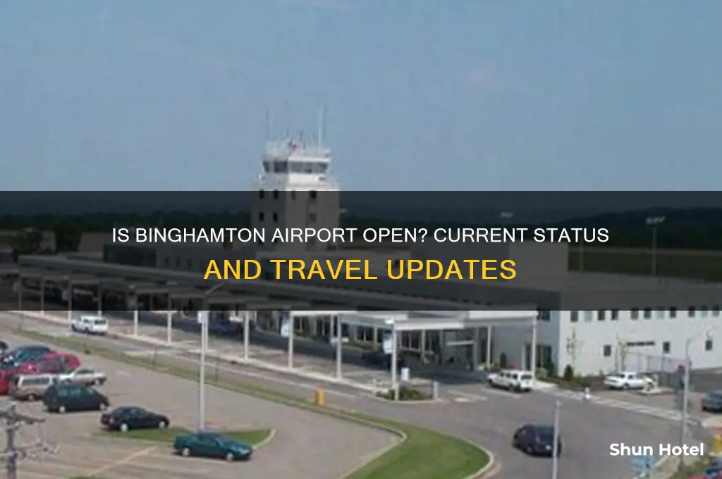is binghamton airport open
