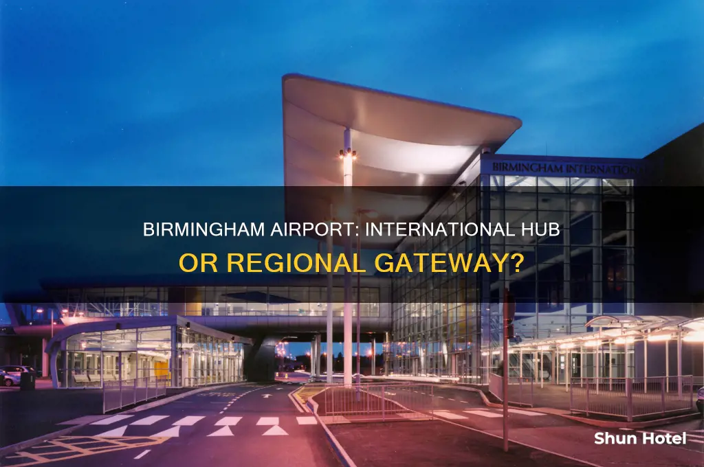 is birmingham airport international