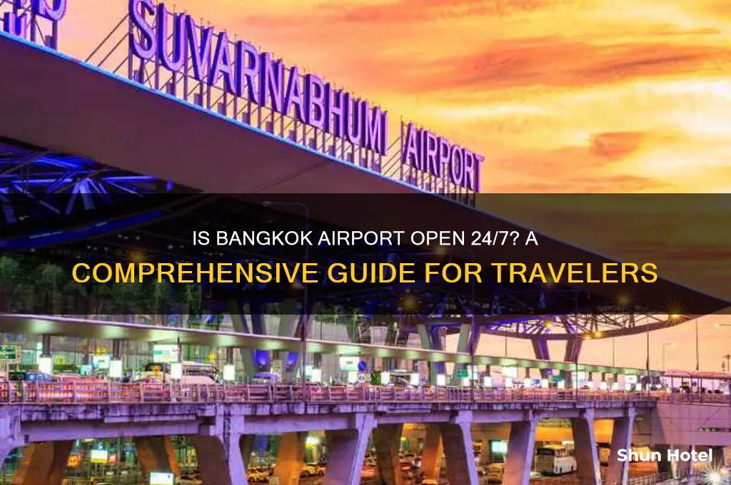 is bkk airport open 24 hours