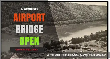 Is Bloomsburg Airport Bridge Open? Current Status and Updates