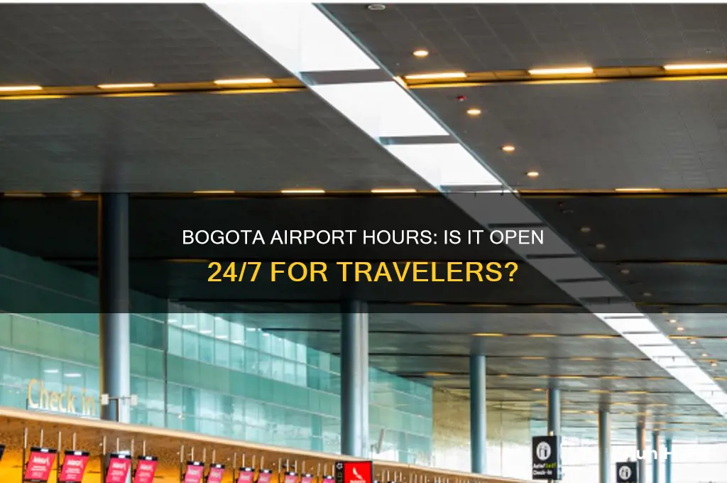 is bogota airport open 24 hours