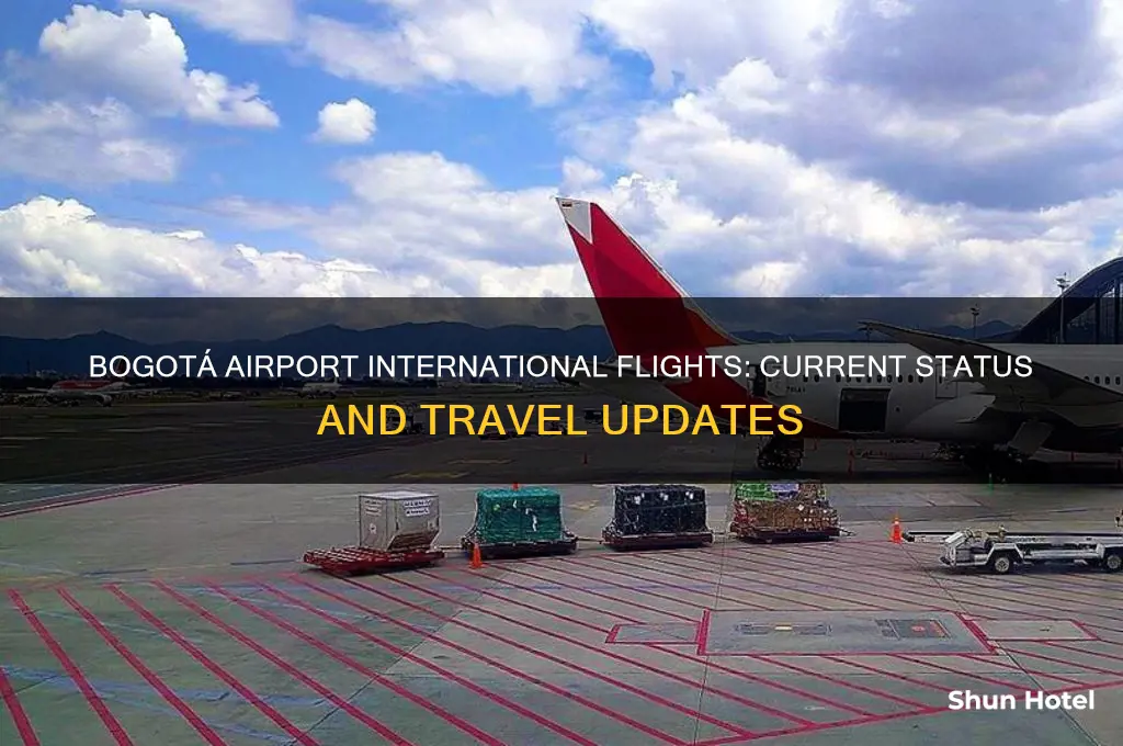 is bogota airport open for international flights