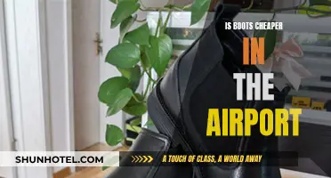 Boots Shopping: Airport Deals and Discounts