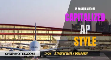Boston Airport: AP Style Capitalization Rules Explained