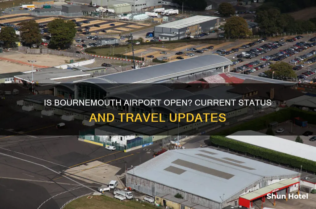 is bournemouth airport open