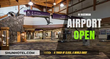 Is Bozeman Airport Open? Current Status and Travel Updates