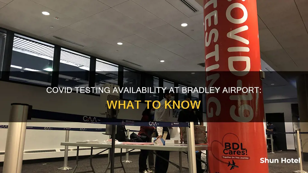 is bradley airport doing covid testing