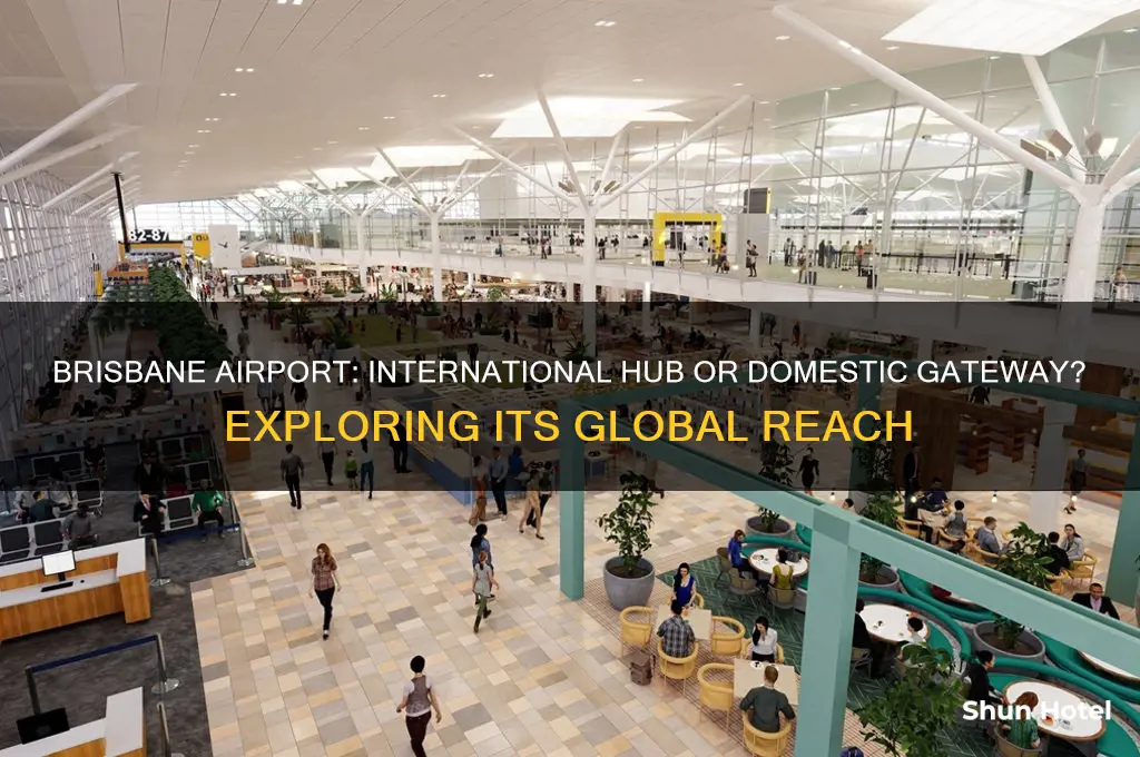 is brisbane airport international