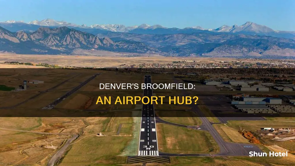 is broomfiled by denver i airport