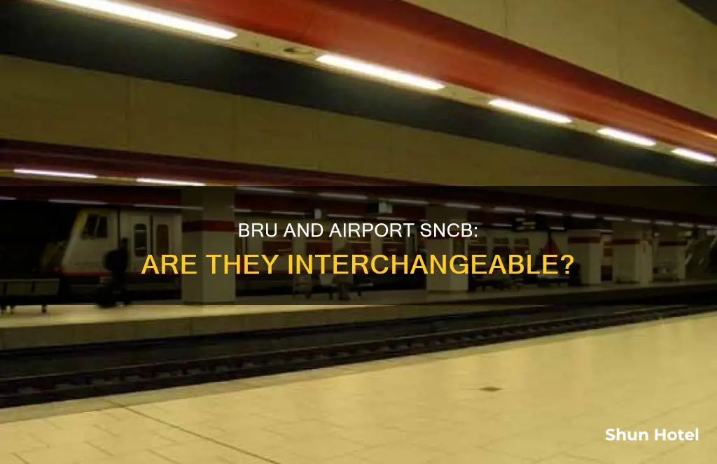 is bru same as airport sncb