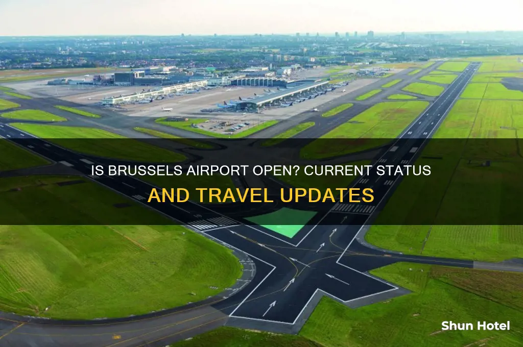 is brussels airport open