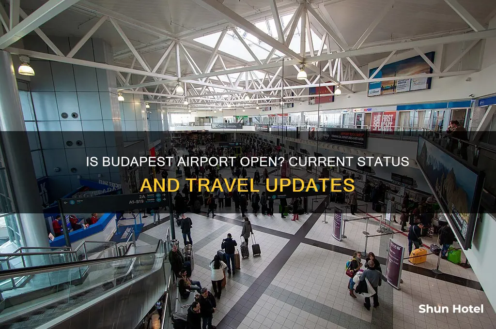 is budapest airport open