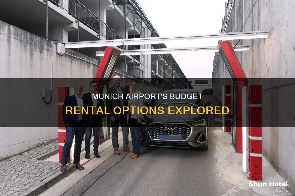 is budget rental in airport munich