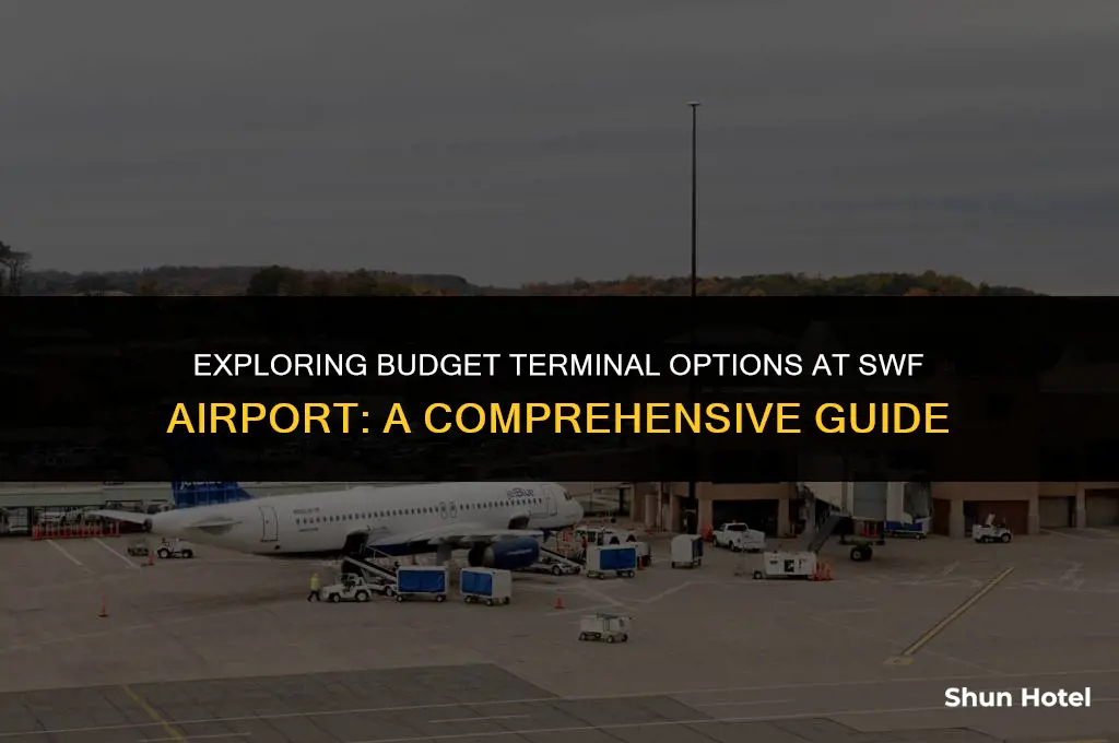 is budget terminal right at swf airport