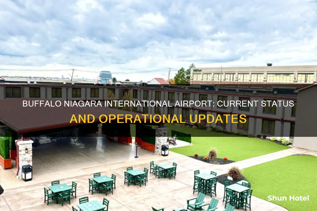is buffalo niagara international airport open