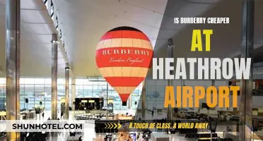 Heathrow Airport: Burberry Bargains or Bust?